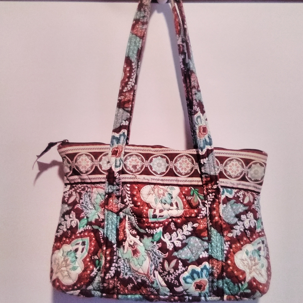 Vera Bradley Brown Teal Purse